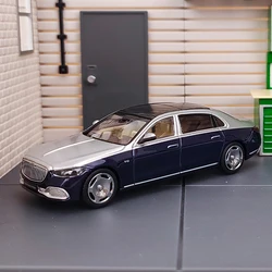 Almost Real 1:64 Scale Diecast Alloy Benz S-Class W223 S680 Toys Cars Model AR BOX Classics Adult Souvenir Gifts Static Display