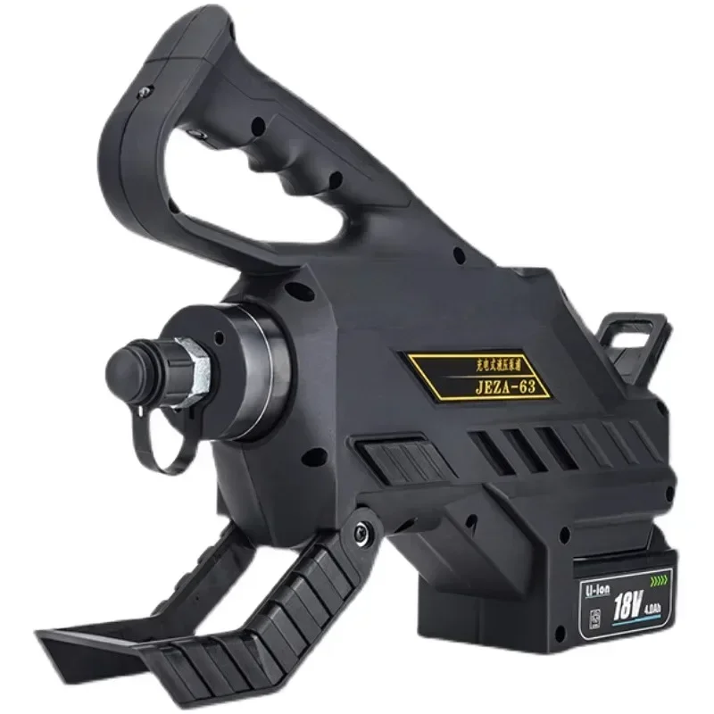 Портативный интеллектуальный высококачественный перезаряжаемый гидравлический электрический насос JEZA-63, небольшой масляный насос сверхвысокого давления 18 В