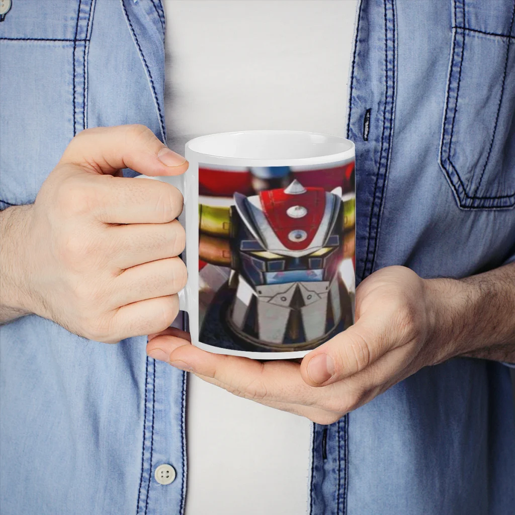 Ufo Robot Goldrake Anime Tea Coffee Mugs  Thermal Color-changing Cups Milk Cup Wedding Gifts