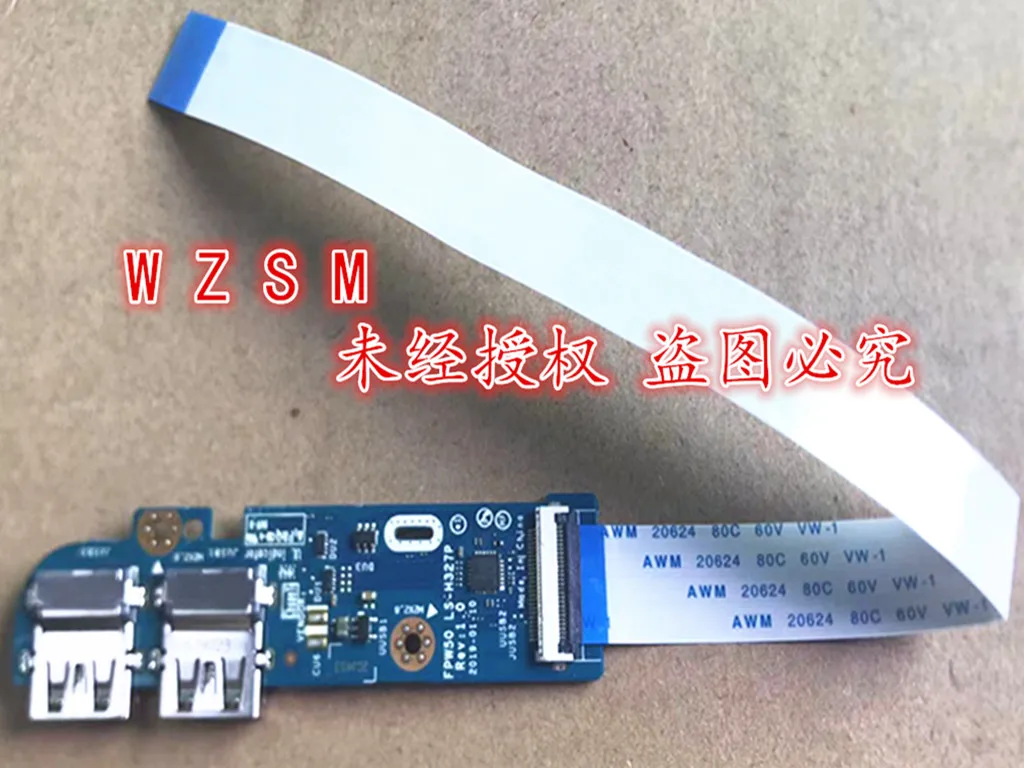 NEW USB Interface Board for HP 15s-dr 15S-DU 15S-DY 15-DW 15S TPN-C139 Built-in Notebook USB Interface Board USB Board LS-H327P