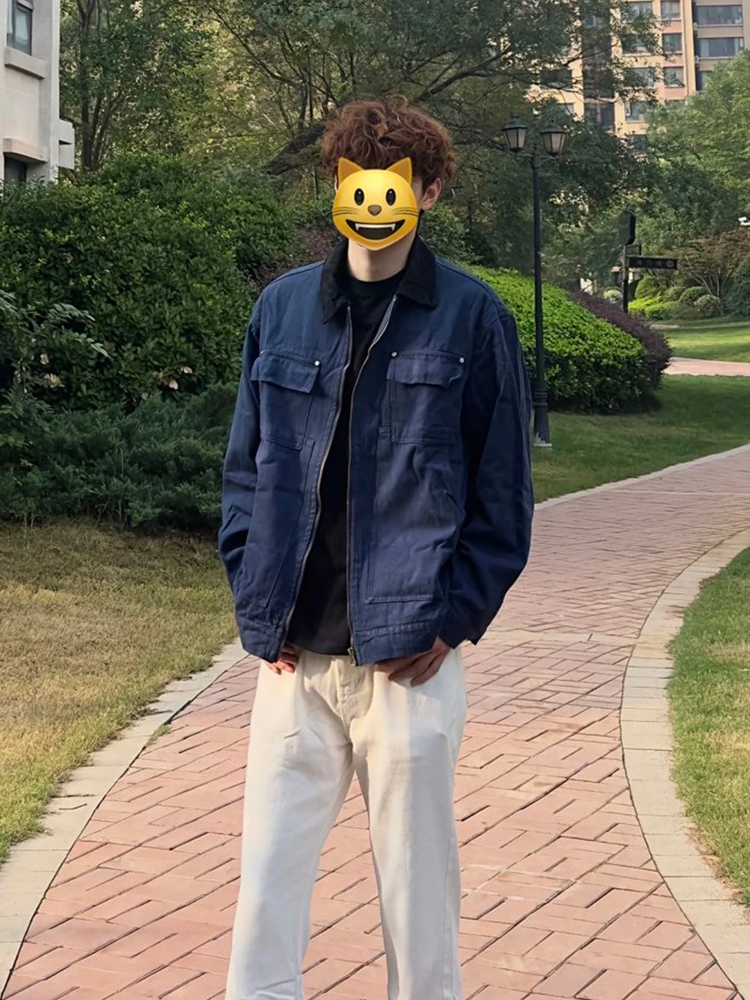 

Мужская рабочая куртка из синего хлопка в стиле ретро, американская джинсовая рубашка, стильная и удобная верхняя одежда для повседневного использования