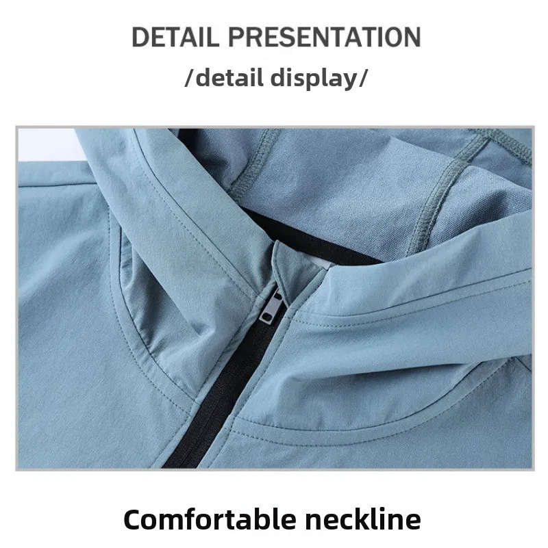 Men's Quick-Dry Half Zip Hoodie Long Sleeve Workout Jacket, Running Gym Pullover Windbreaker, Autumn Winter Sports Top