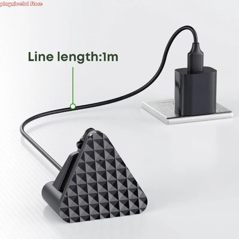 E8BA شحن سريع لشحن Ray أذكى نظارات ABS ABS قاعدة شحن مع آمنة #3