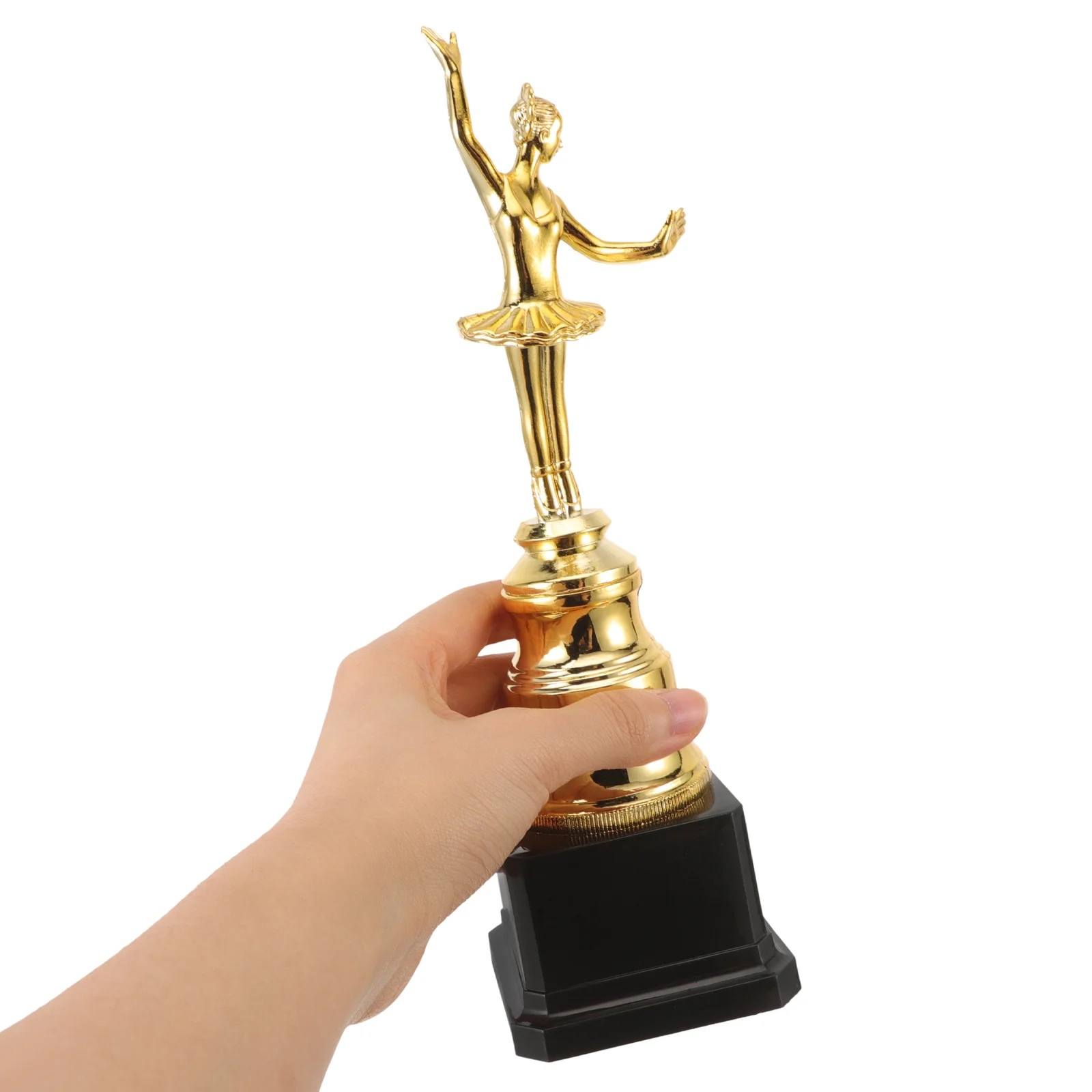 

Plastic Ballet Dance Trophy Elegant Dancing Ballet Cup Award Prize Dance Party Favor Appreciation Gift for Recitals Competitions