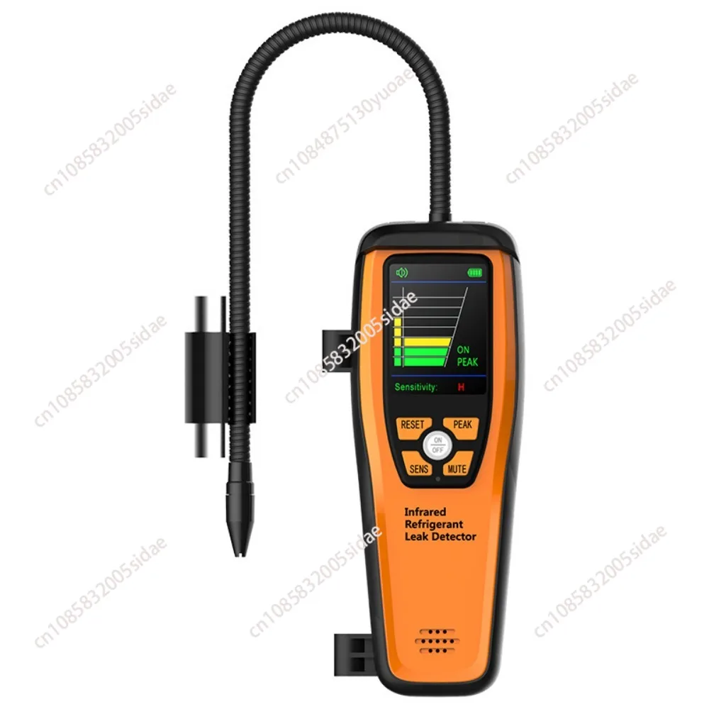 ILD-200 Advanced Refrigerant Leak Detector Halogen Leak Tester Gas Analyzer High Sensitivity Portable Case 10Years' Life