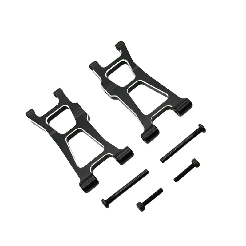 Piezas de brazo inferior trasero de repuesto para coche teledirigido, mejora de Metal, aptas para coche de Control remoto MJX 1/14 14211