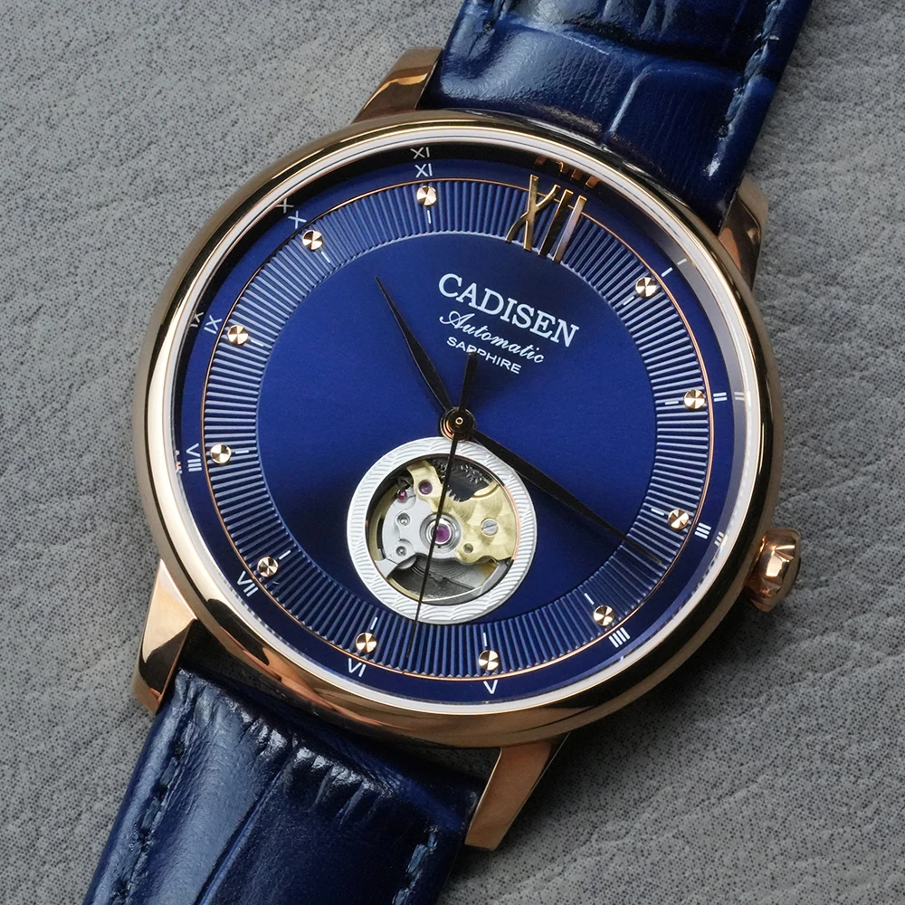 Men's Automatic Mechanical Watch with Sapphire Dial