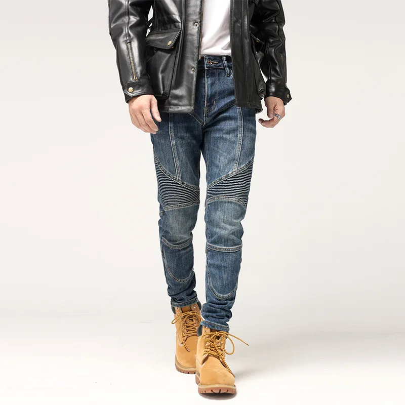 Men's Jeans New Spring Autumn Stretch Jeans Men's Pencil Pants Slim Long Denim Pants Men Fashion Trend Streetwear Men