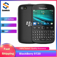 Original BlackBerry 9720 Samoa 3G Mobile Phone 2.8'' Touch Screen QWERTY Keyboard 5MP GPS WiFi CellPhone