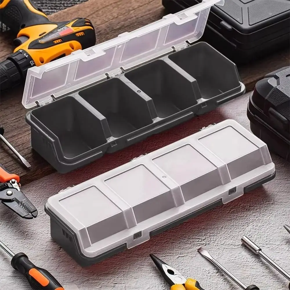 Scatola portaoggetti per parti multiscomparto Accessori hardware smussati Scatole per organizer per viti Organizzatore per viti di grande capacità