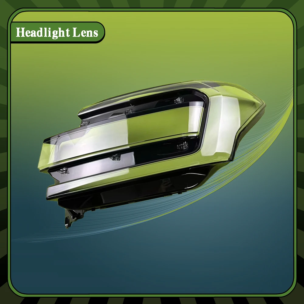 Car Front Headlight Lens Cover Clear Car Headlamp Glass Transparent Headlight Mask Lamp Auto Tools For Ford Expedition 2021-2024