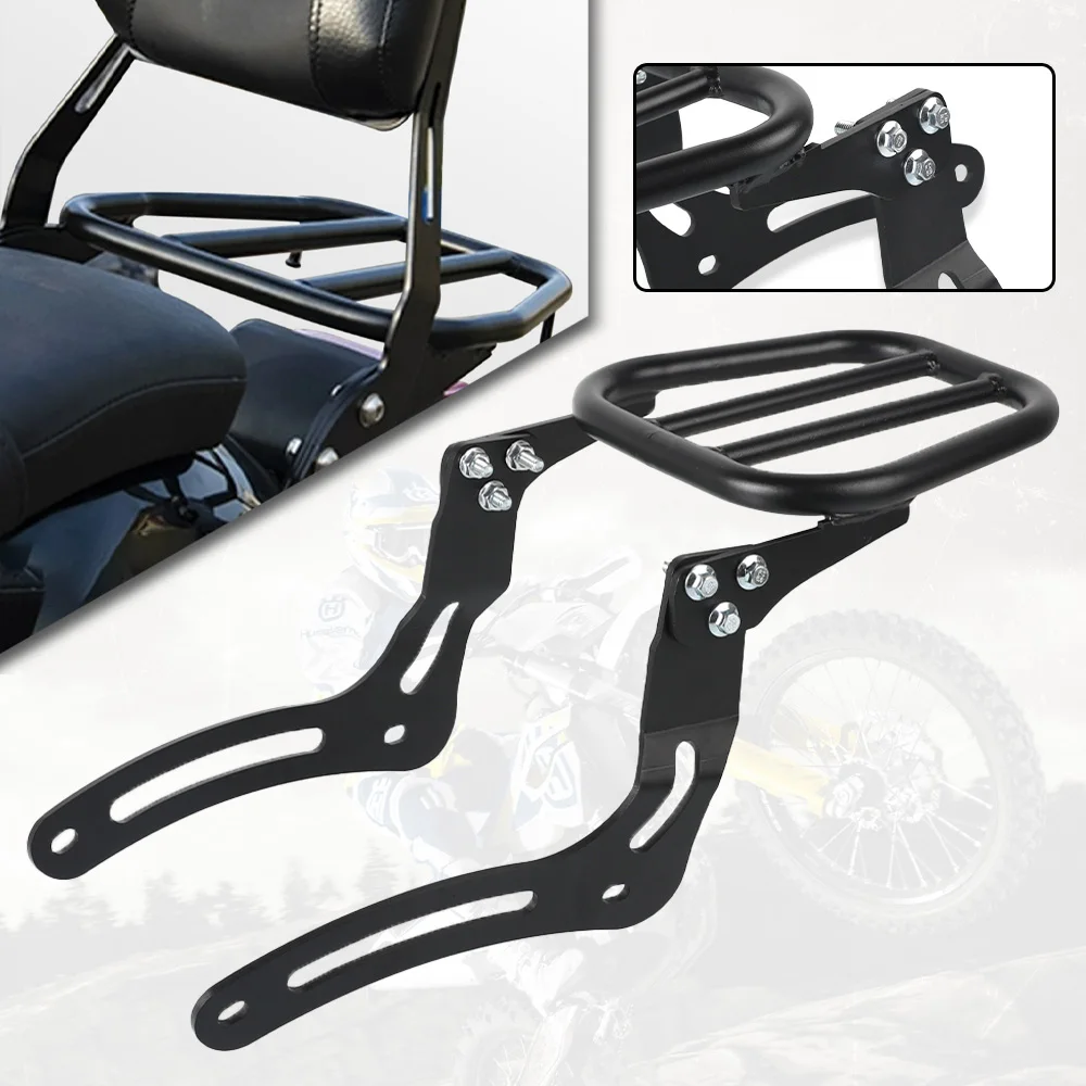 

FOR HONDA REBEL CMX300 CMX500 2017 2018 2019 2020 2021 2022 2023 2024 Steel Cargo Shelf Rear Rack Luggage Holder Bracket
