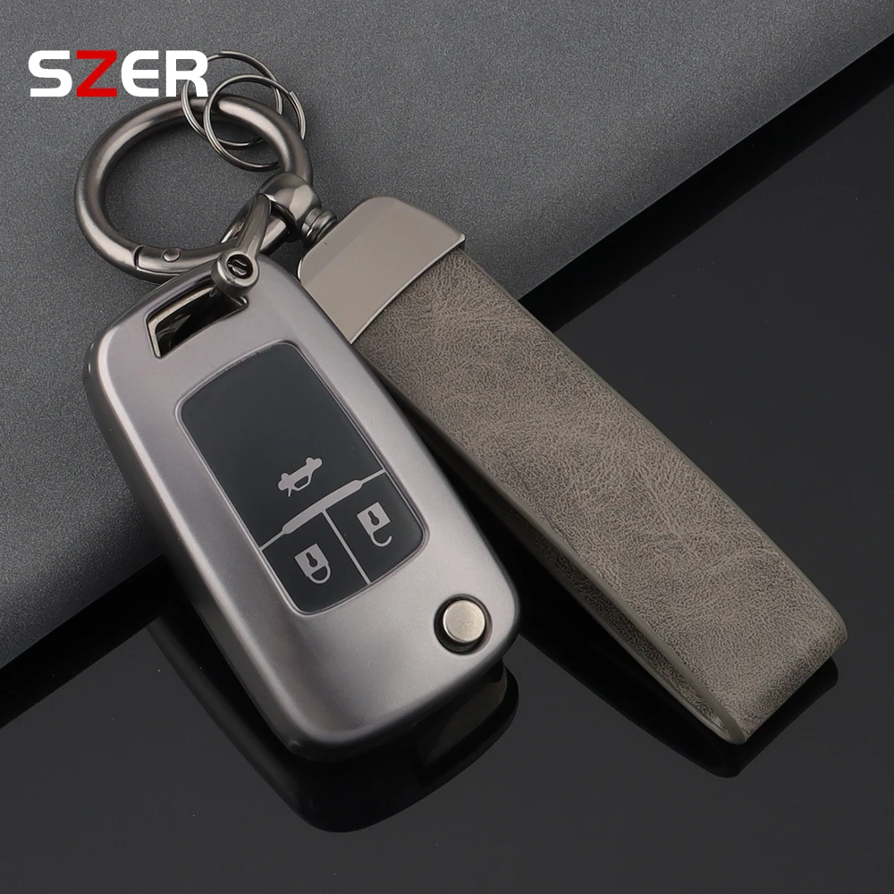 TPU Car Folding Key Case Cover Shell Fob For Chevrolet Cruze Aveo Trax Sail Malibu For Opel Vauxhall Astra Corsa Meriva Insignia