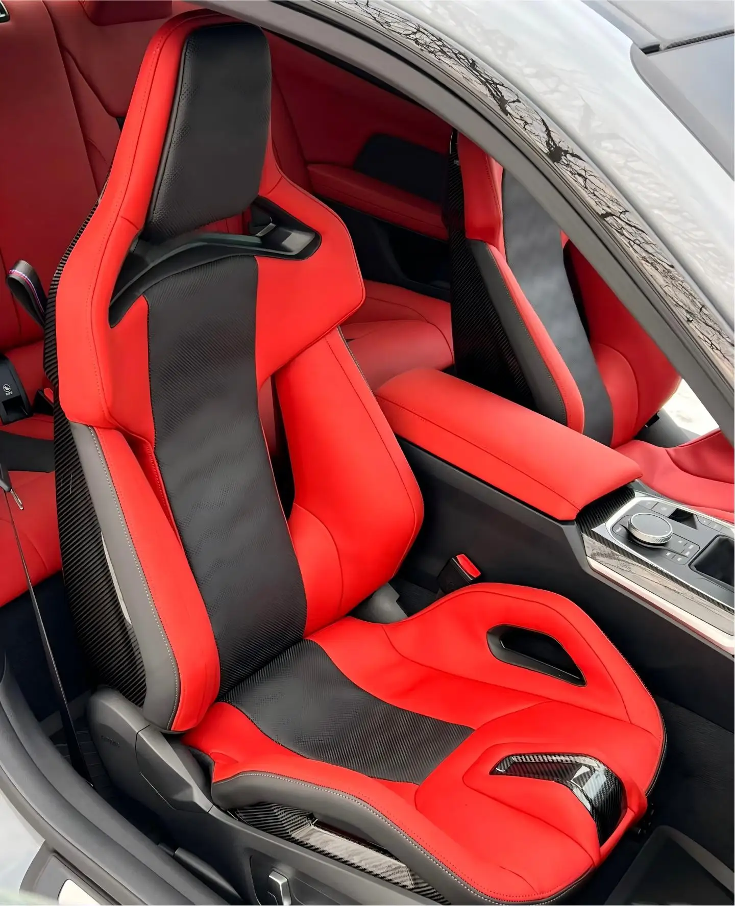 For  E46 E82 Carbon Fiber Bucket Seat Sport Racing Design Improved Support Car Interior Upgrade Parts
