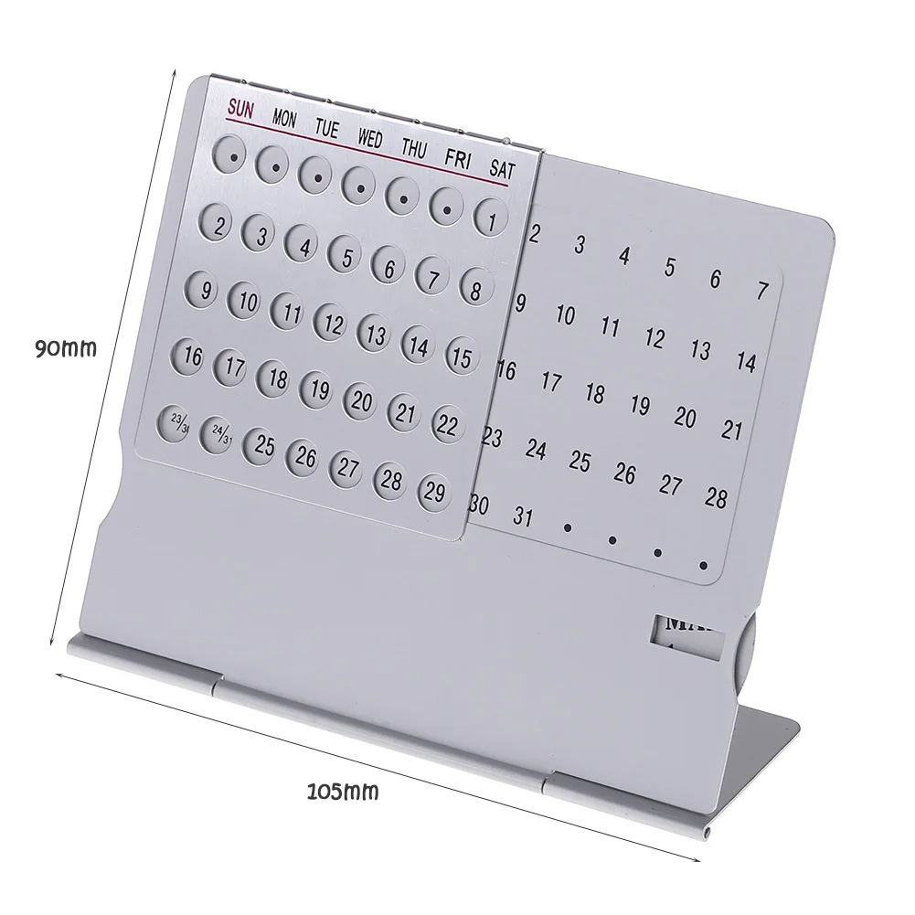 Стол сборный из алюминиевого сплава, декоративное креативное портативное офисное портфель с календарем, складные школьные принадлежности