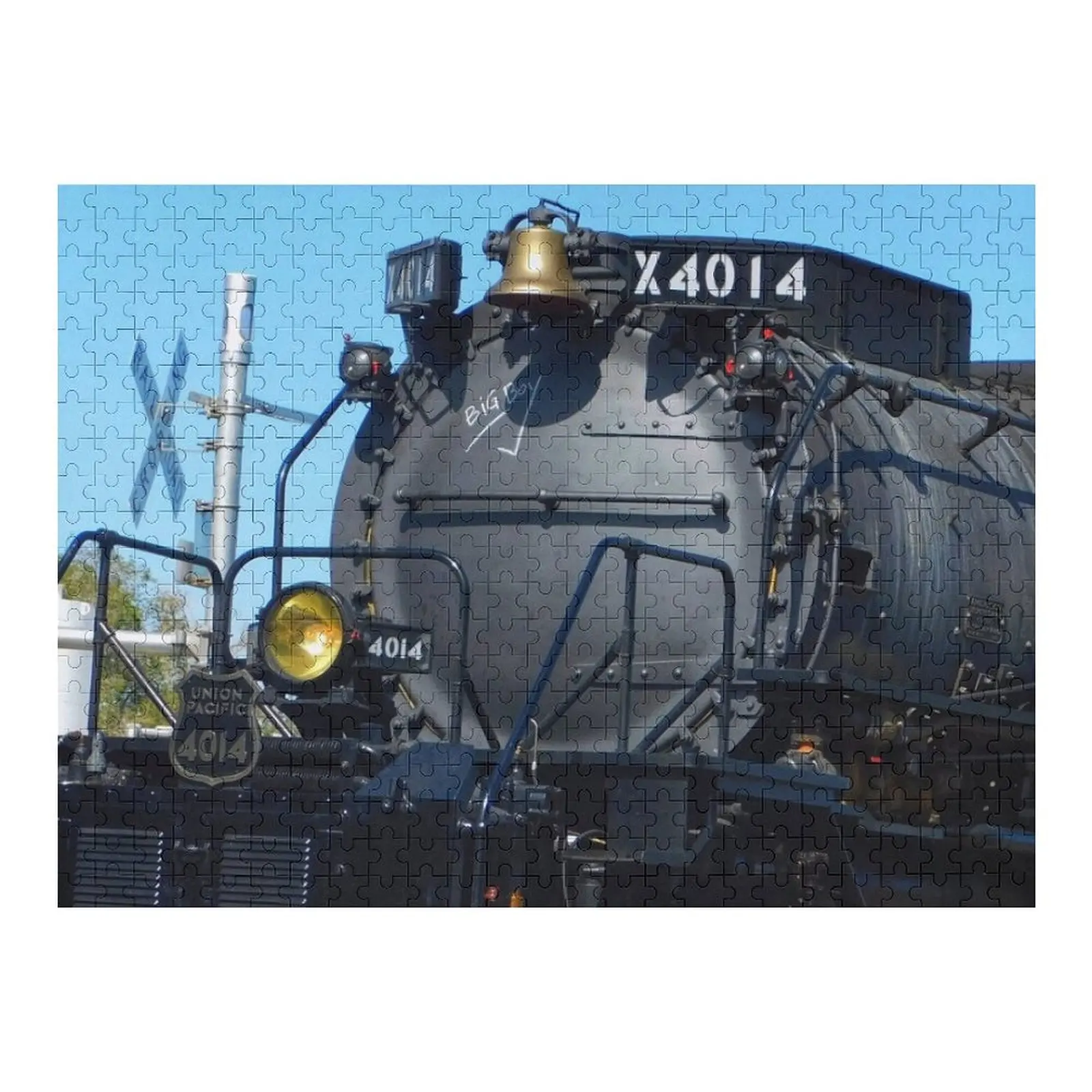 

Big Boy Train (Colored) Jigsaw Puzzle Anime Custom Gifts Photo Animal Puzzle