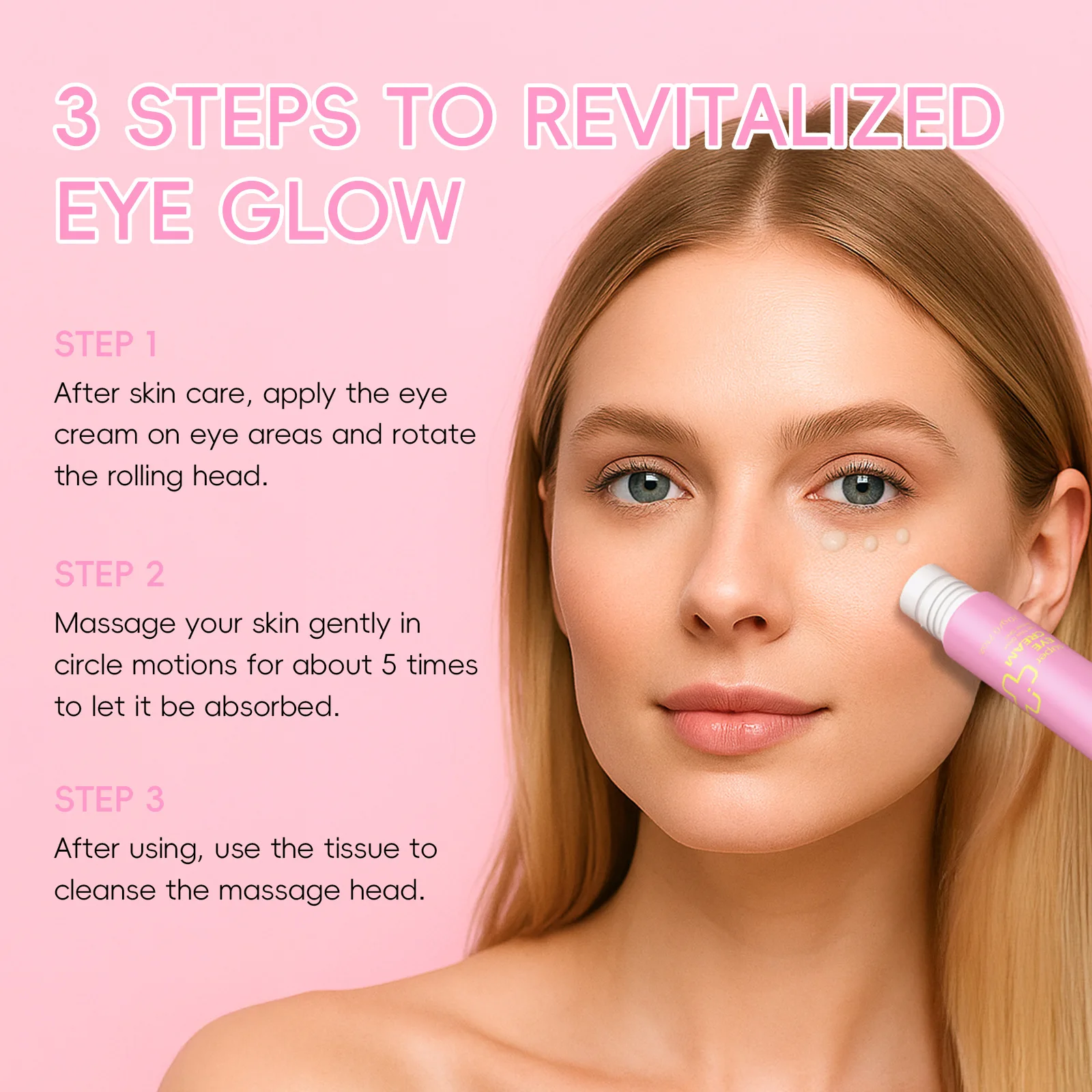 

LAIKOU 20g Five-In-One Eye Cream Smoothes, Brightens And Nourishes The Skin. Super Eye Cream Against Dark Circles