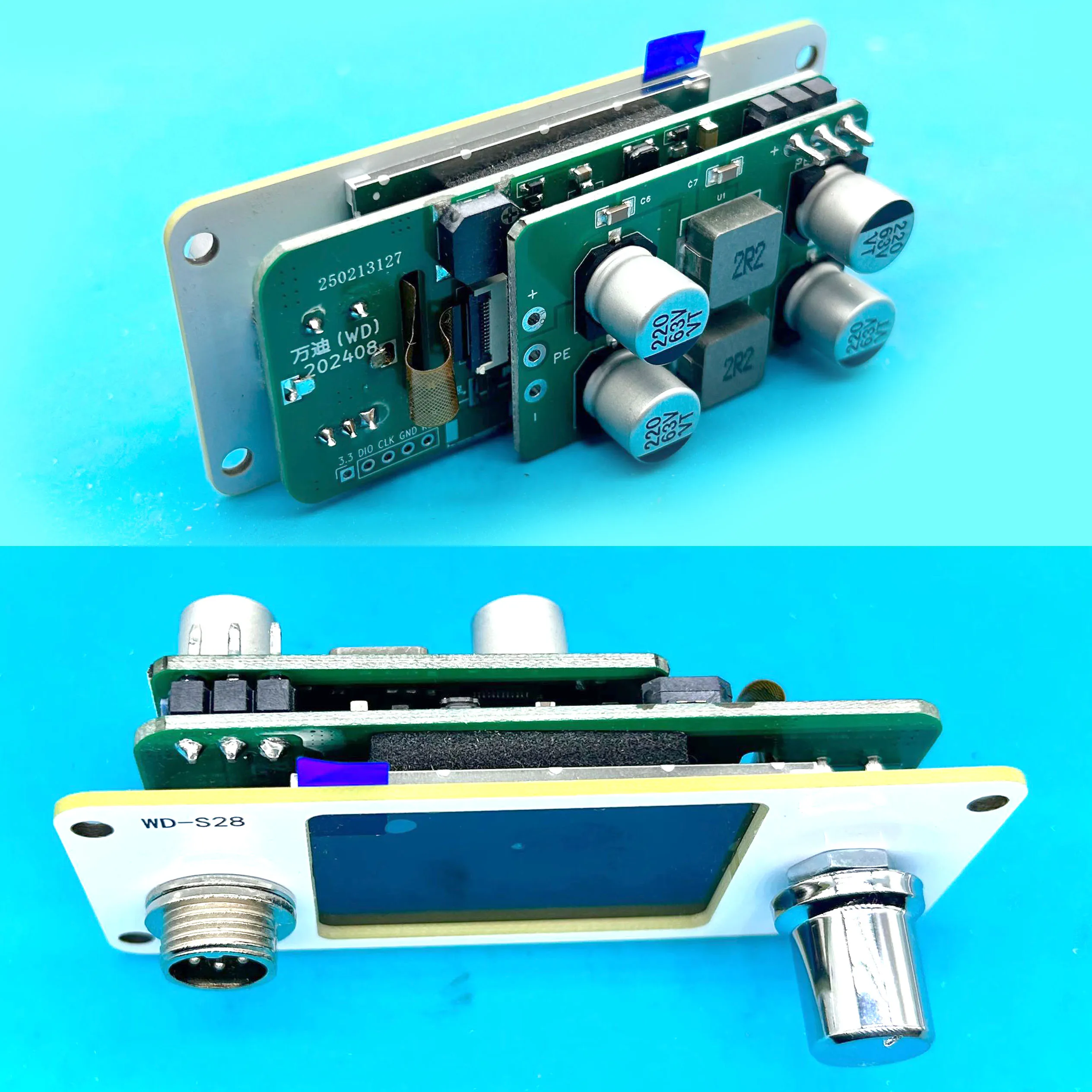 T12 C115 C245 C210 Control Board 2.62in OLED 4 display interfaces Electric Soldering Iron Soldering Station Controller DC 24V 8A