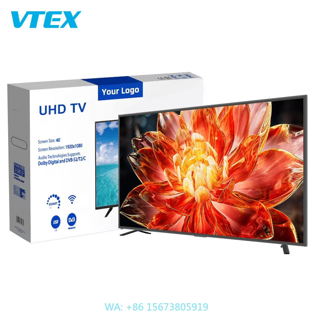Envío Rápido, Televisor Inteligente, Televisión LED 4K de 100, 98, 85, 75, 65, 55 Pulgadas con Android y Wifi