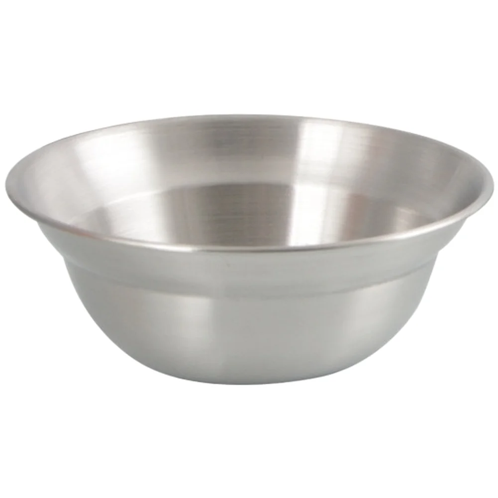 Stackable Stainless Steel Plates and Bowls Set for Outdoor For BBQ Camping with Smooth Edges and Modern Sand Finish