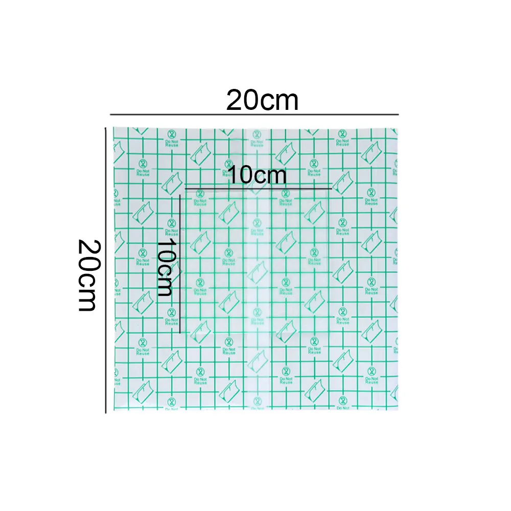 10-50Pcs PU Film Medical Adhesive Plaster Anti-allergic Wound Dressing Tape Waterproof Transparent Tape