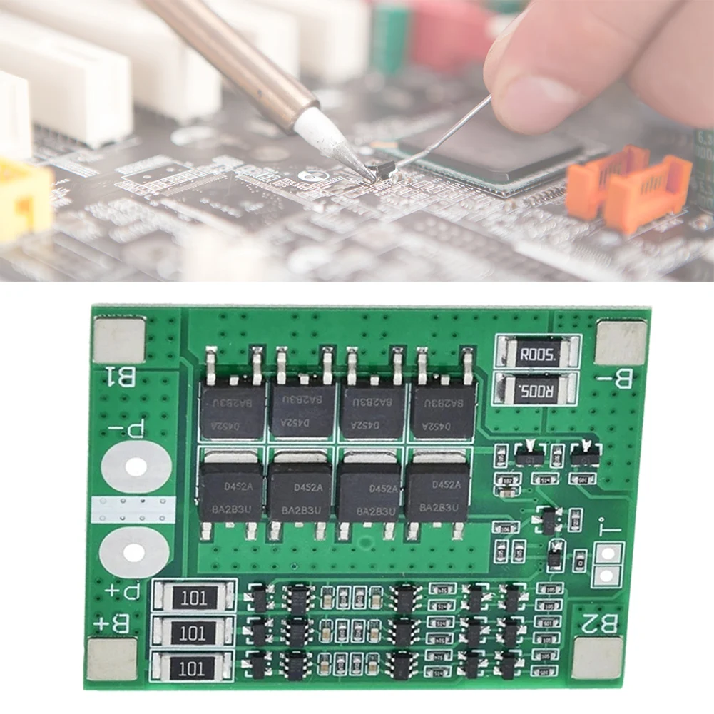 3S 25A Li-ion Lithium Battery 18650 Charger PCB with Balance BMS PCM 18650 Li-ion Lithium Battery PCB for Lipo Cell Module