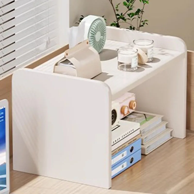 

Retro Comfortable Shelf Rack Storage Manicure Desk Wood Magazines Organizer Large Iron Floor Wall Supplies Racks or Metal