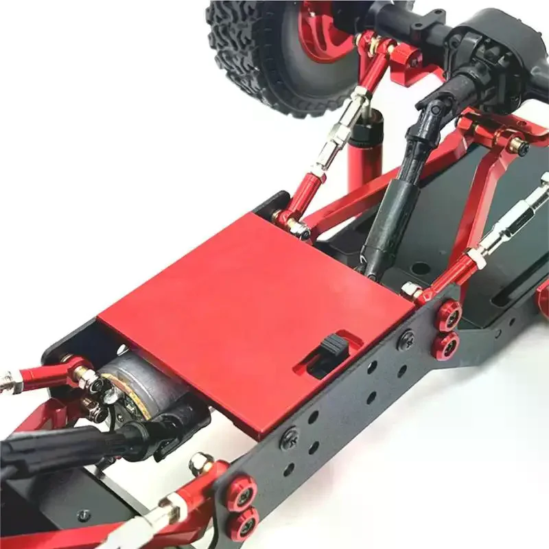 Nowe metalowe mocowanie silnika MN99S MN82 MN168 MN78, podstawa mocująca silnik do samochodu RC 1/12, akcesoria do modernizacji MN98 MN99S drugiej generacji