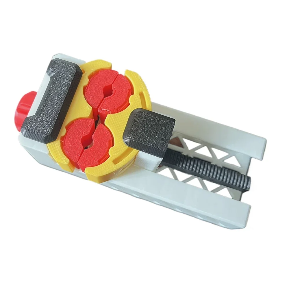 3D Printed Fractal Mini Vise With Special Wooden Components for Gundam Model Hand Assembly Polishing Not for Metal