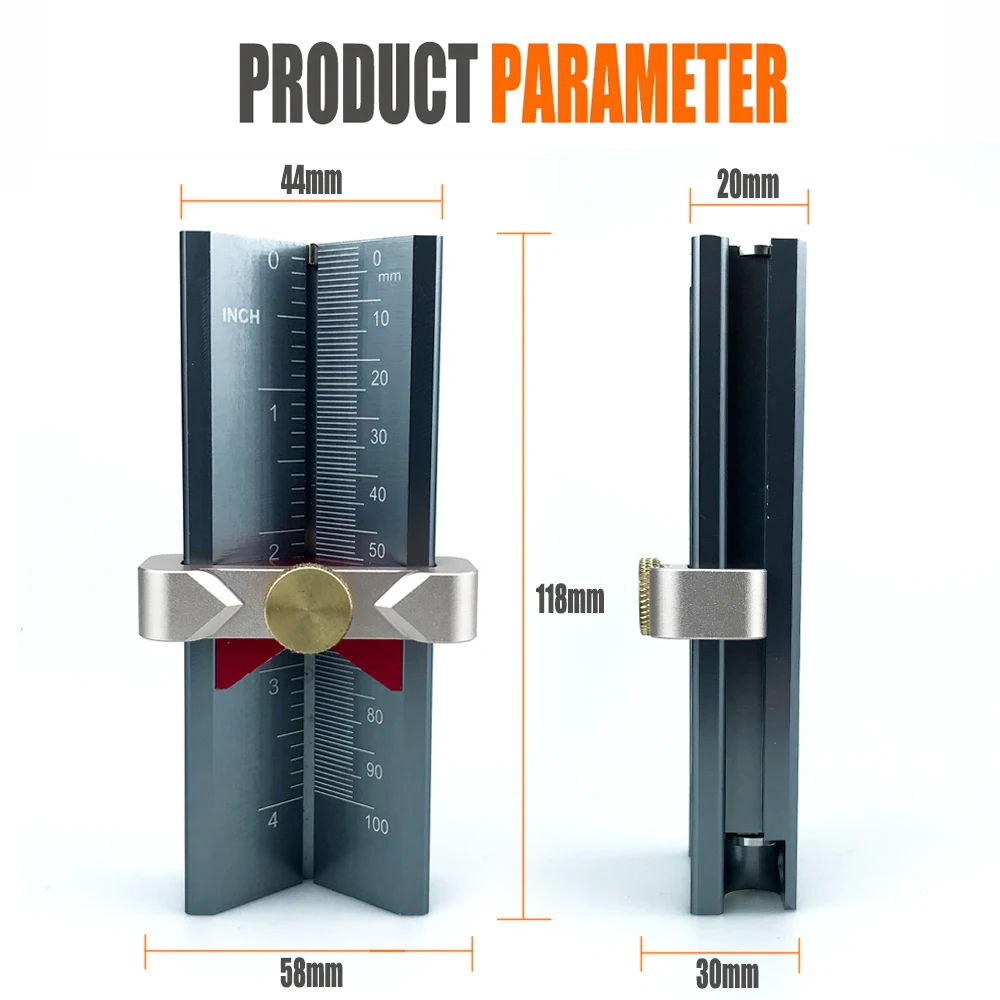 드릴 깊이 게이지 드릴 스톱 측정 드릴 포인트 앵글 게이지 그라인딩 게이지 및 테이블 톱 높이 게이지 고정밀 측정기
