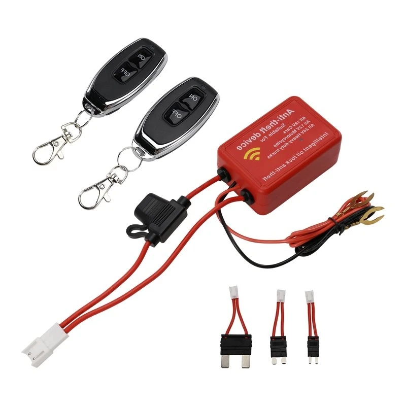 ac29-Fuel Cut Off Immobilizer 12V 24V Smart Wireless Remote Control Anti-Theft Device For Car Yacht Motorcycle Scooter