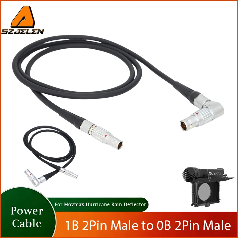 

1PC Power Cable 1B 2Pin to 0B 2Pin for Movmax Hurricane Rain Deflector
