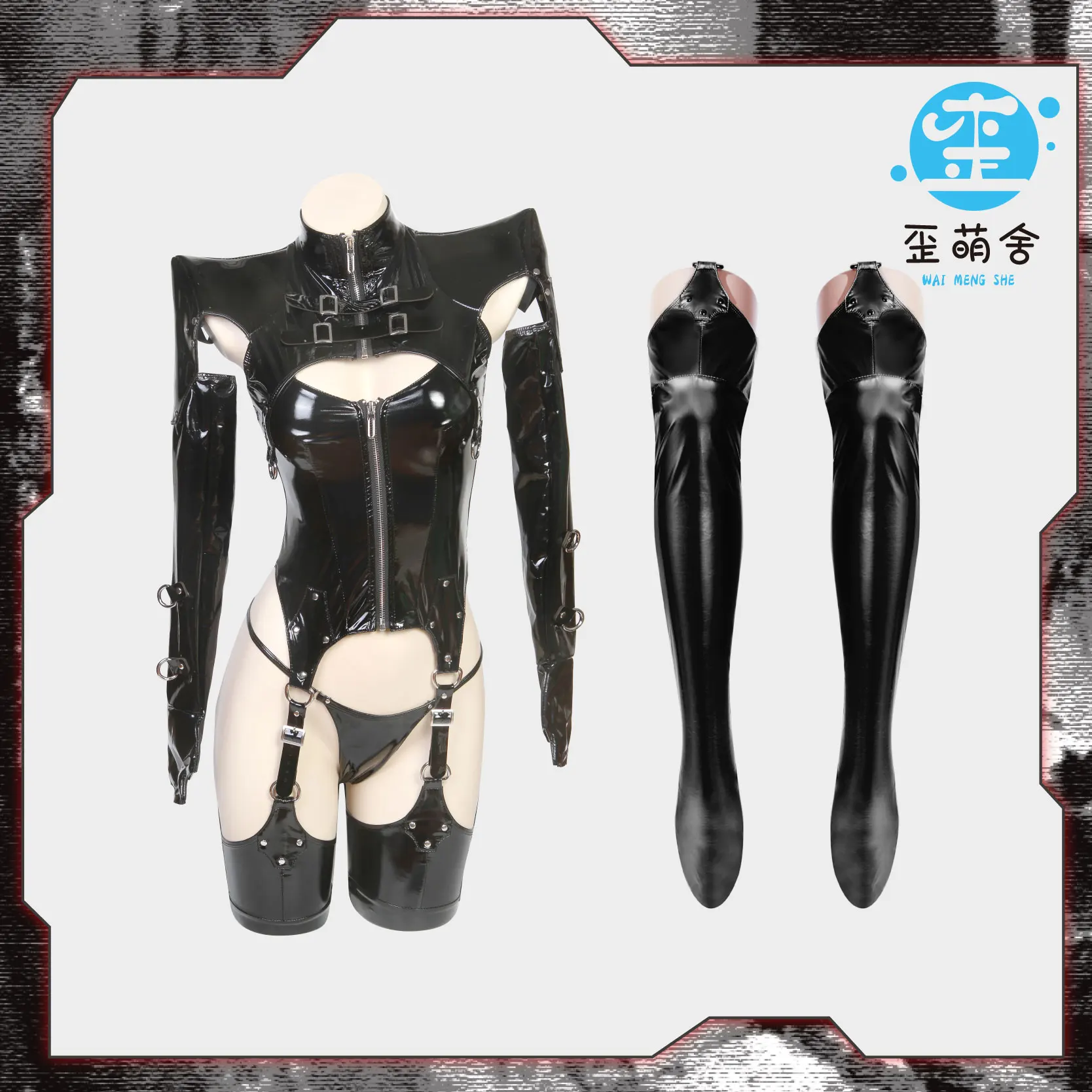 

YoRHa 2B Cosplay Black Battle Suit Cos Anime NieR Cosplay Costume Leather Set Hot Sexy Lingerie Black Hot Women Dress