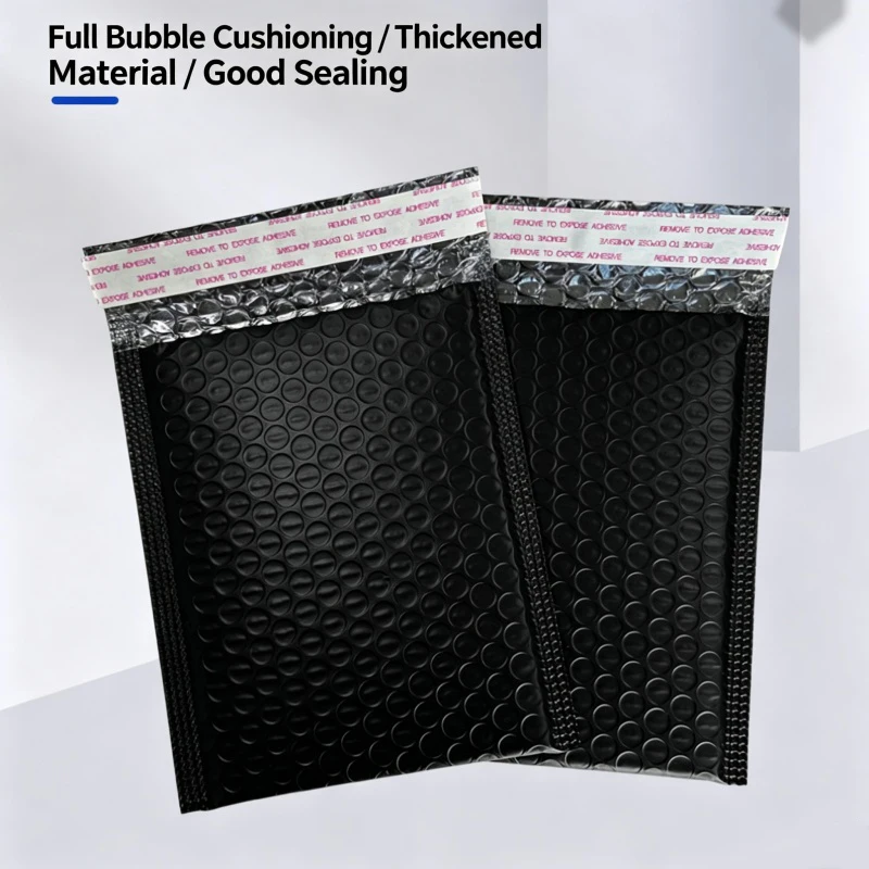 10/50/100pcs Black Bubble Bag Envelope Mailing Bag Self Adhesive Bubble Waterproof Express Envelope Bag
