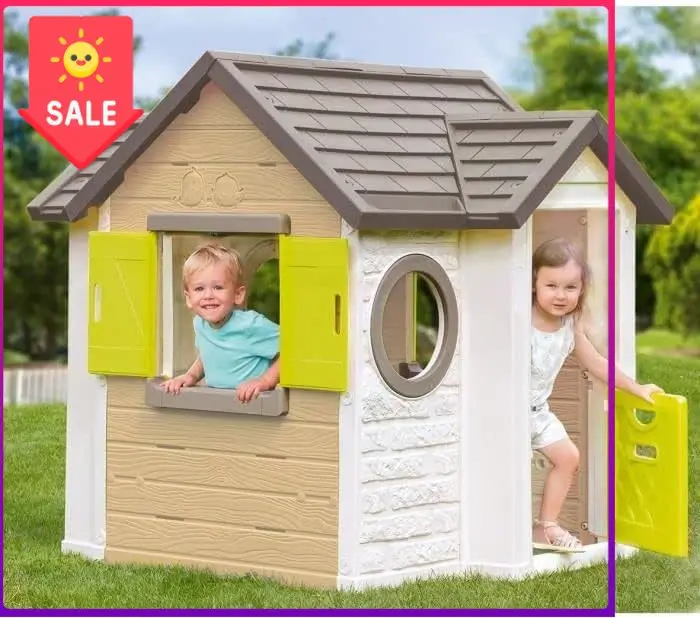 

Распродажа: Smoby - Maison My New House 810406 Детский садовый домик - Настраиваемый с аксессуарами Smoby