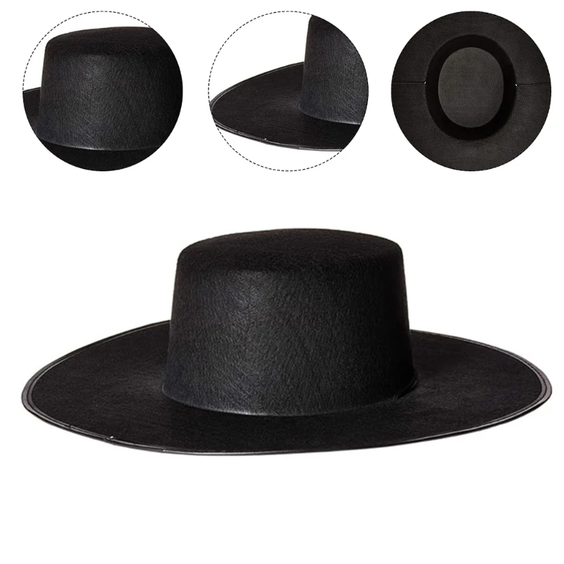 Adult Teenagers Funny Cosplay Movie Hat Carnivals Hat Women Wide Brims Hats Halloween Party Dress up Photography Hat