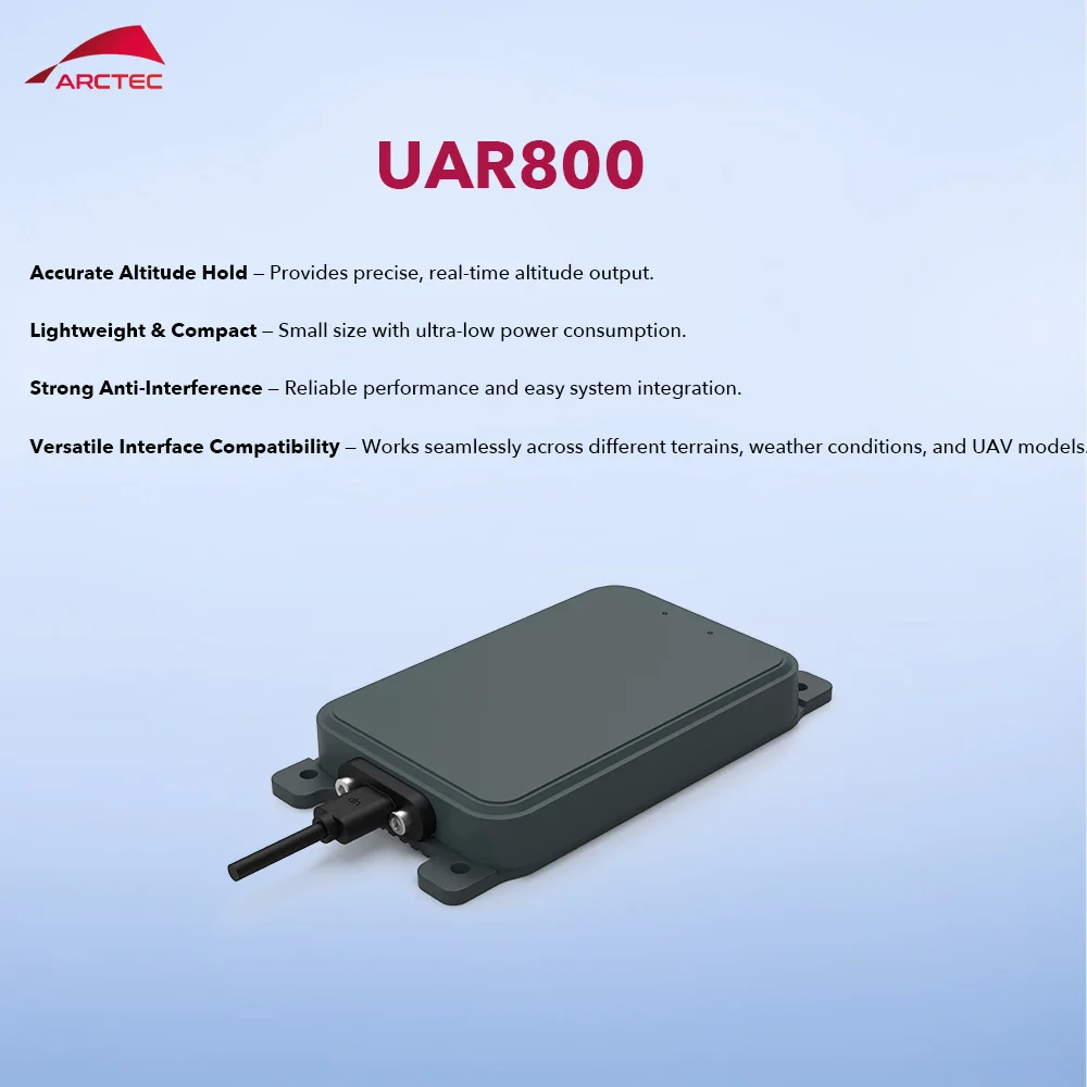 800m Multiple Interfaces FMCW Altimeter Radar Sensor for  Terrain Following Height Distance