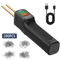 Car Bumper Repair Welding Machine Hot Stapler Plastic Welder Gun 2600mAh Battery Cordless Plastic Welder USB Rechargeable