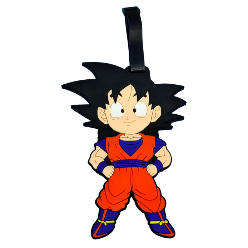 2 stuks Japanse anime Dragon Ball Son Goku Kawaii bagagelabel cadeau