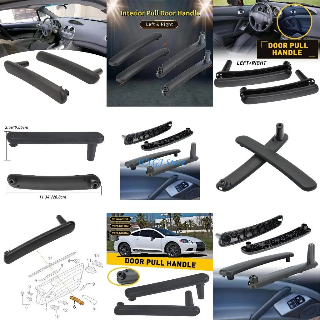 

37JE 2PCS левой и правой дверной ручка заменить 7221A069HA 7221A070HA для 06–12