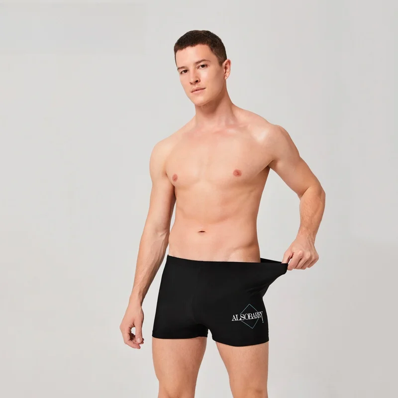 

Новые мужские плавки 2026 года для профессиональных тренировок, спортивные трусы большого размера, быстросохнущие, для горячих источников, размер M