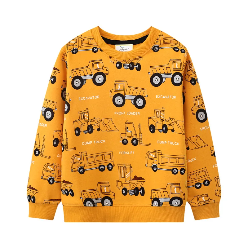 

Boys' Spring and Autumn Long Sleeve Sweatshirt Spring Style Children's Fashionable Base Shirt Boys' Autumn Top Wholesale Dropshi