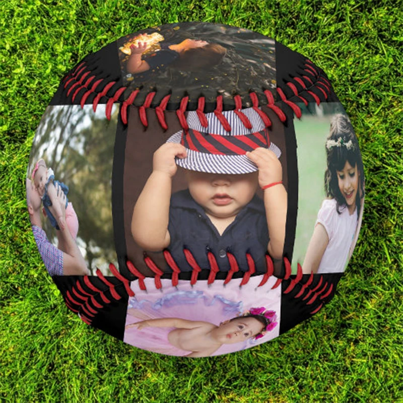 

Customized Children's Growth Photos Baseball Gift