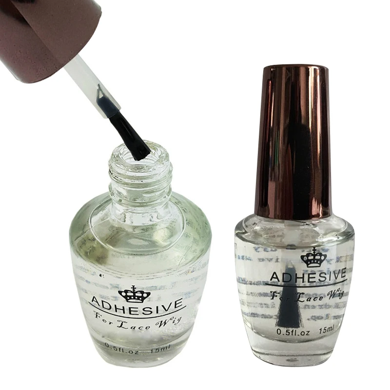 

15ML Lace Glue Hair Glue For Lace Wig Waterproof Wig Adhesive For Toupee Frontal Invisible Bond Glue For Hair Replacement