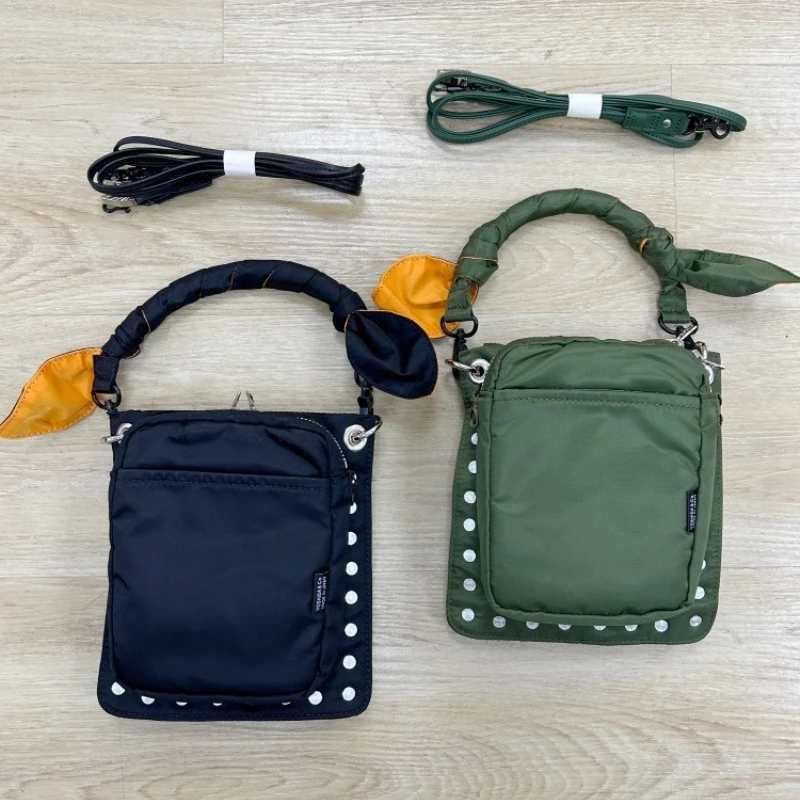 Porter Lightweight Crossbody Shoulder Bag Men Versatile Daily Commute Handbag Small Travel Phone Bag Outdoor Casual Storage Bag