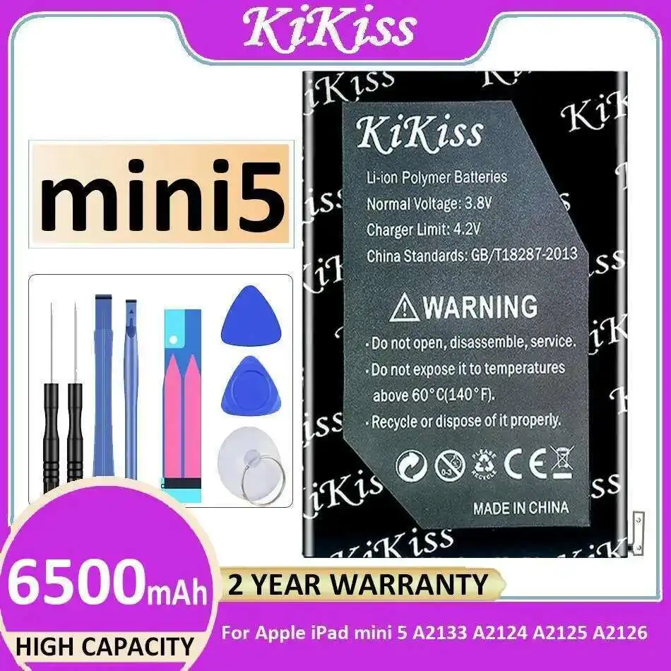 

Mini5 Tablet Battery Reliable Power Supply For Apple Ipad Mini 5 A2133 A2124 A2125 A2126 6500Mah