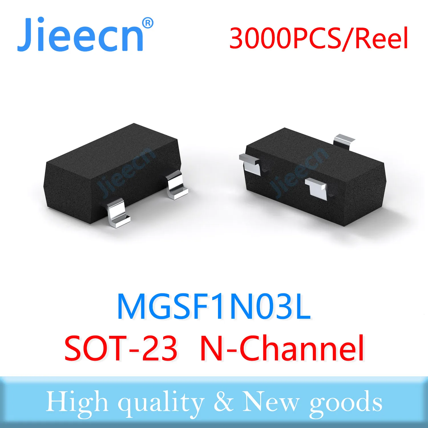 Jieecn 3000PCS MGSF1N03L SOT23 N-Channel 20V 30V High quality Made in China MGSF 1N03L