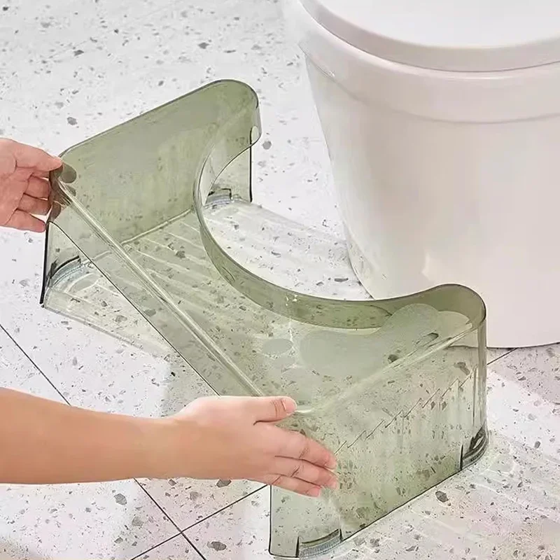 Bathroom Toilet Stool Step Stool Squatty Potty for Adults Kids Potty Training Non Slip Footrest Easy