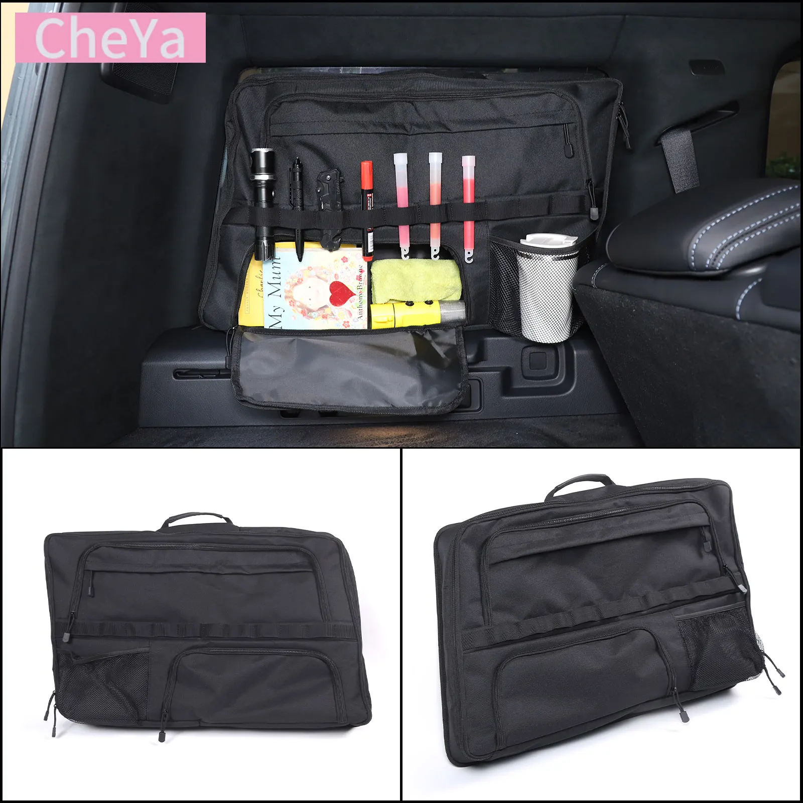 

For 2019-2023 Mercedes-Benz G-Class W464 Oxford cloth black car styling car trunk side window bag car interior accessories