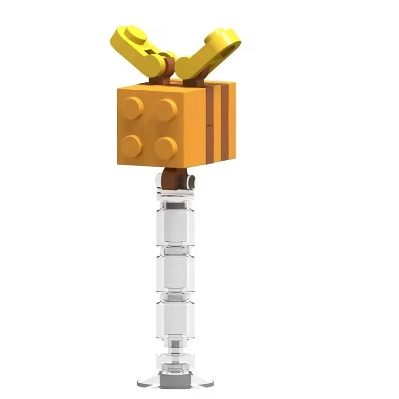 تنمو لعبة مكعبات الحديقة تنمو لعبة مكعبات بناء الحديقة لعبة الحيوانات الأليفة تنمو لعبة حديقة الراكون اليعسوب